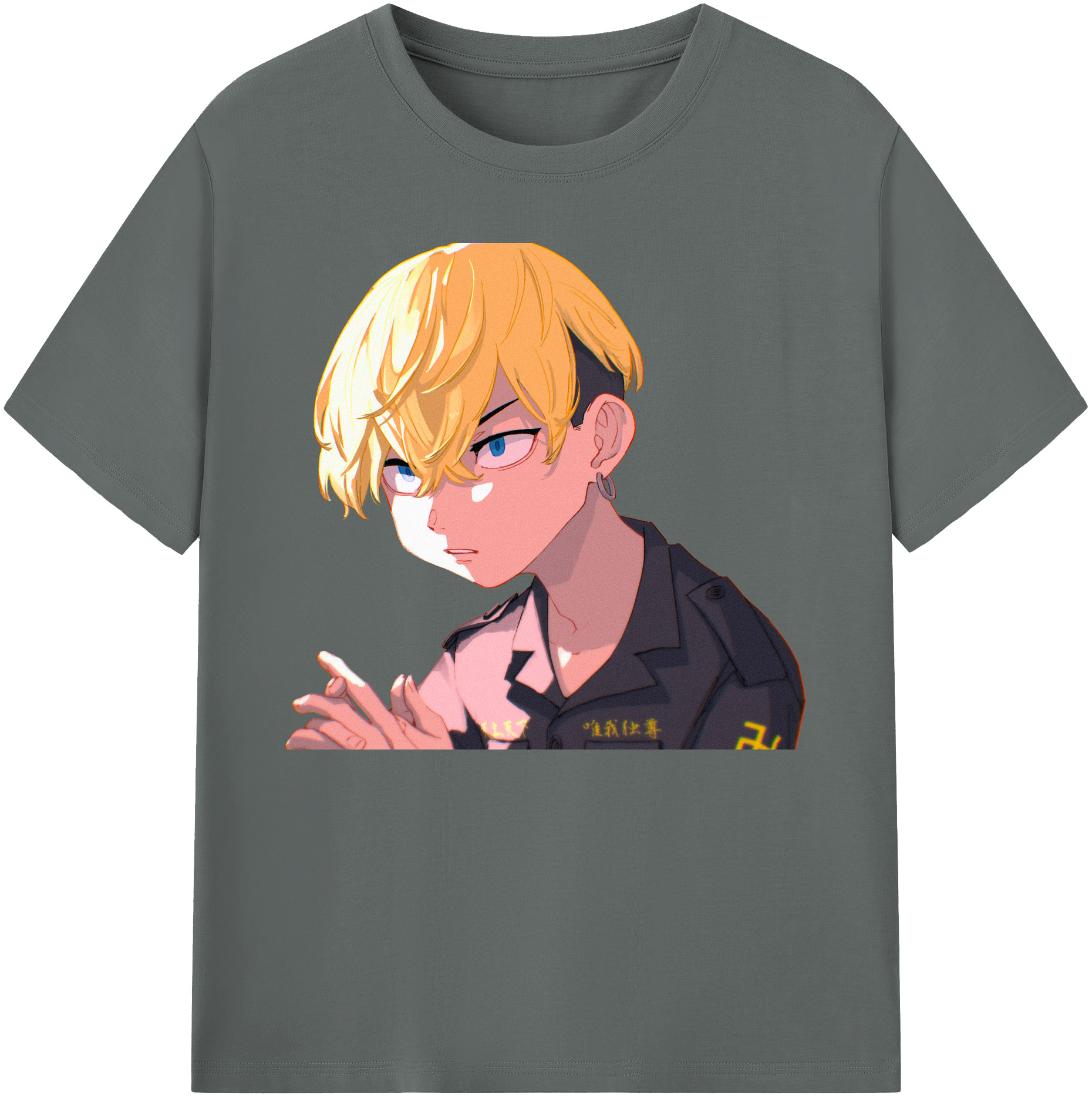 （画像用） 東京リベンジャーズ Tokyo Revengers 綿100％ メンズ半袖Tシャツ｜肌触りやわらか＆通気性